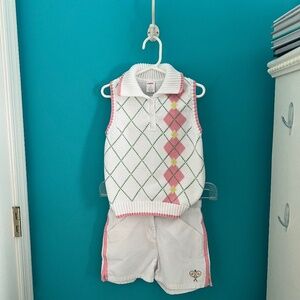 Gymboree tennis outfit